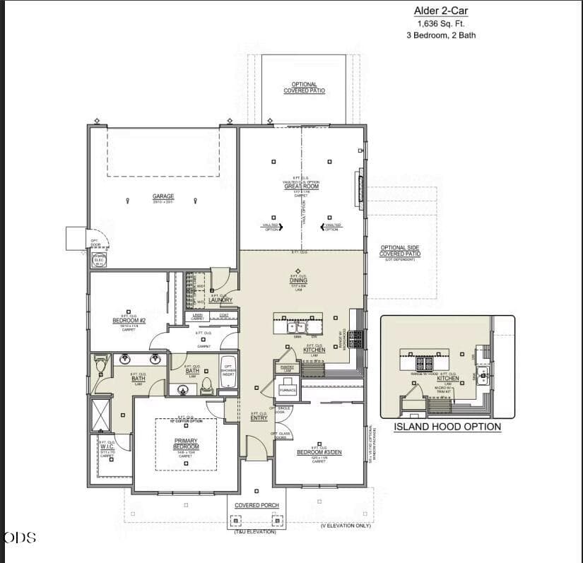 Alder Floor Plan. Photo 2 of 10, 1645 NE Hudspeth Road Unit Lot 152, Prineville, OR 97754