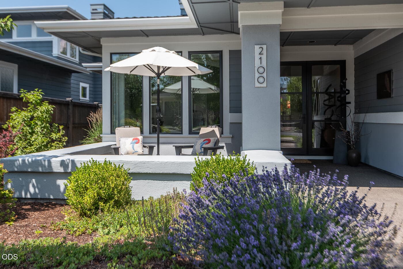 Front Patio and Entry. Photo 2 of 41, 2100 NW Newport Hills Drive, Bend, OR 97703