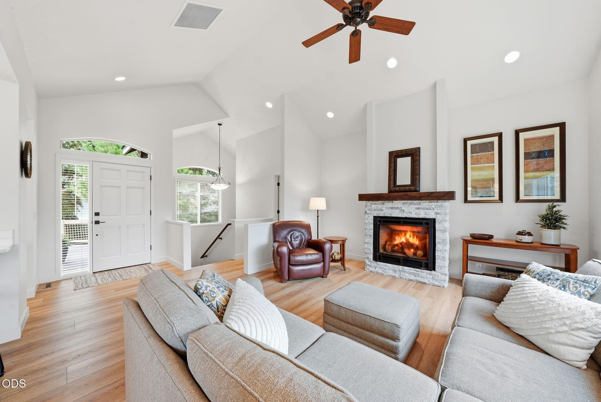 Gas Fireplace. Photo 3 of 35, 1287 NW City Heights Drive, Bend, OR 97703