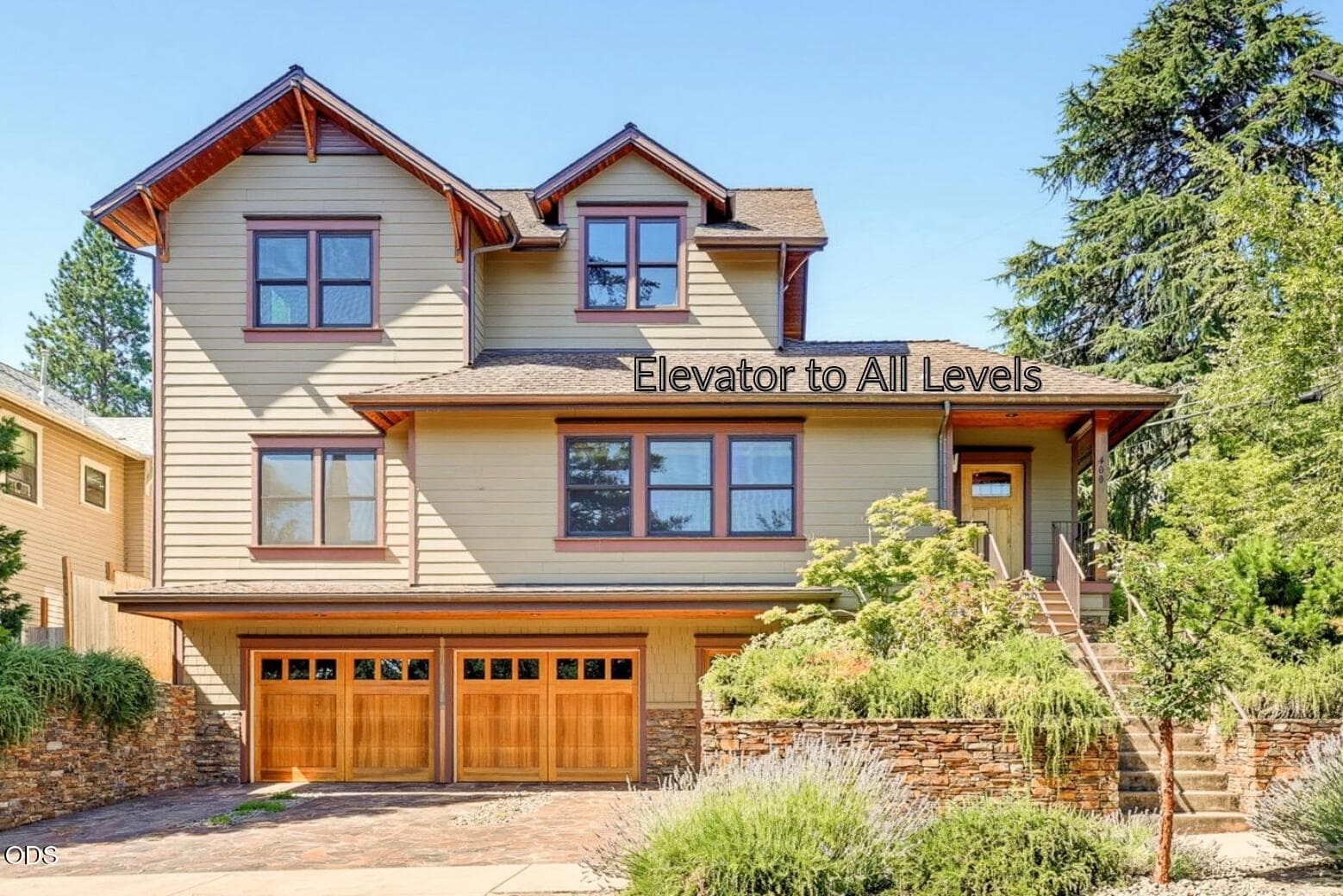 Elevator to all 3 Levels. Photo 1 of 57, 400 Allison Street, Ashland, OR 97520