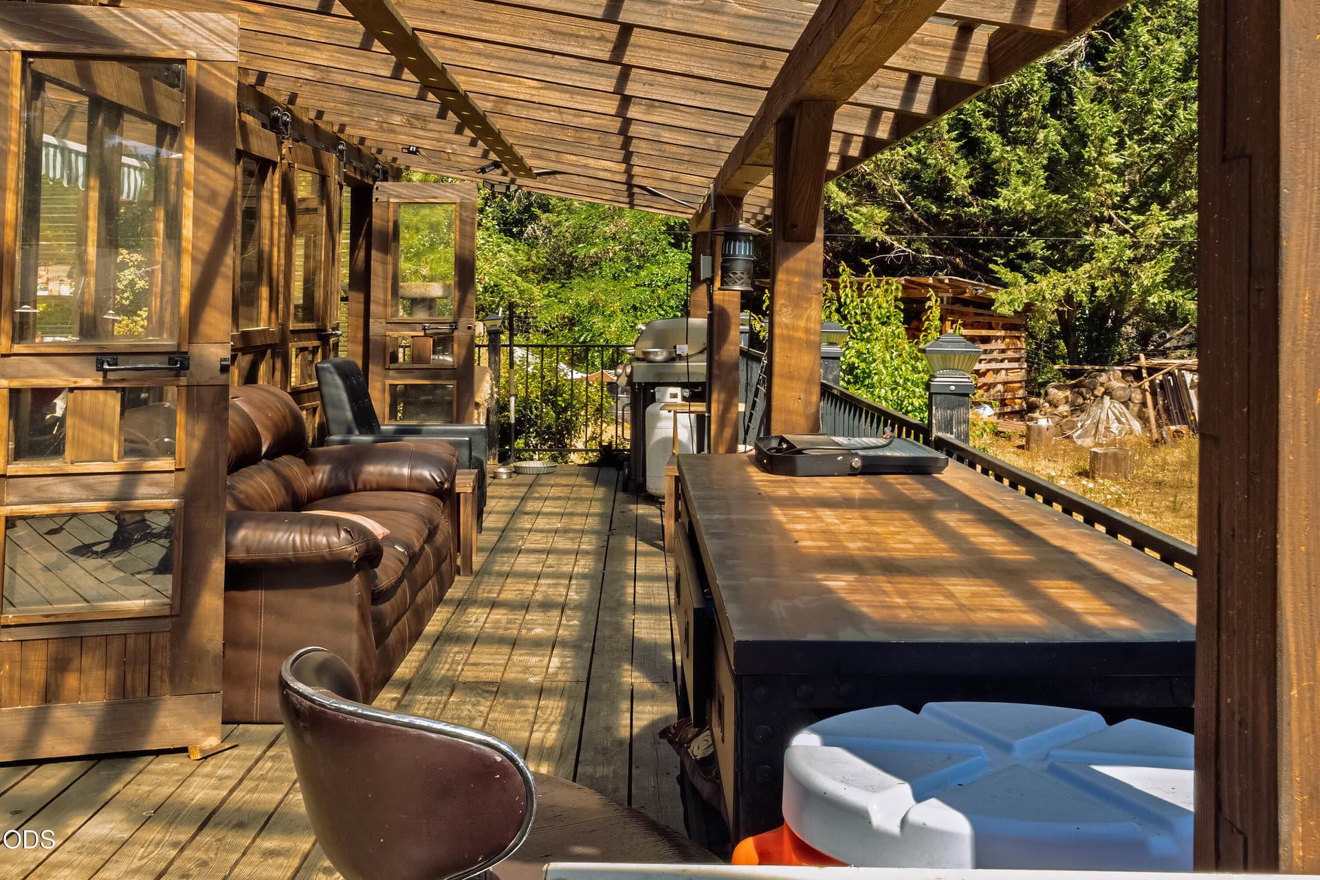 backdeck inside d. Photo 5 of 40, 110 Pine Tree Way, Selma, OR 97538