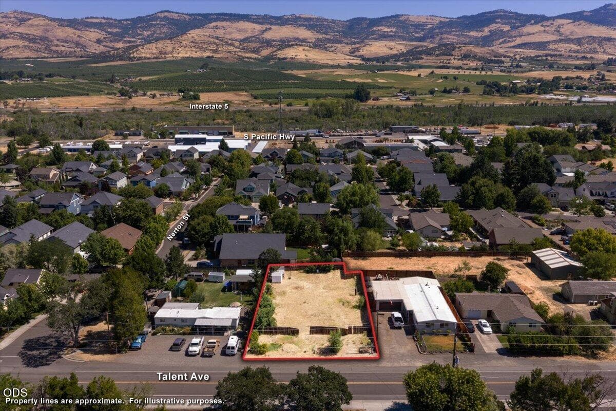 01-DJI_20260803113457_0004_D - LINES. Photo 1 of 13, 1019 Talent Avenue, Talent, OR 97540