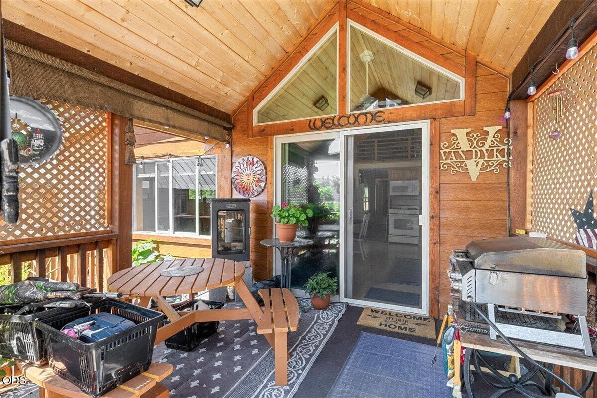 #16 Front Patio. Photo 3 of 17, 7900 Hyatt Prairie Road Unit # 16, Ashland, OR 97520