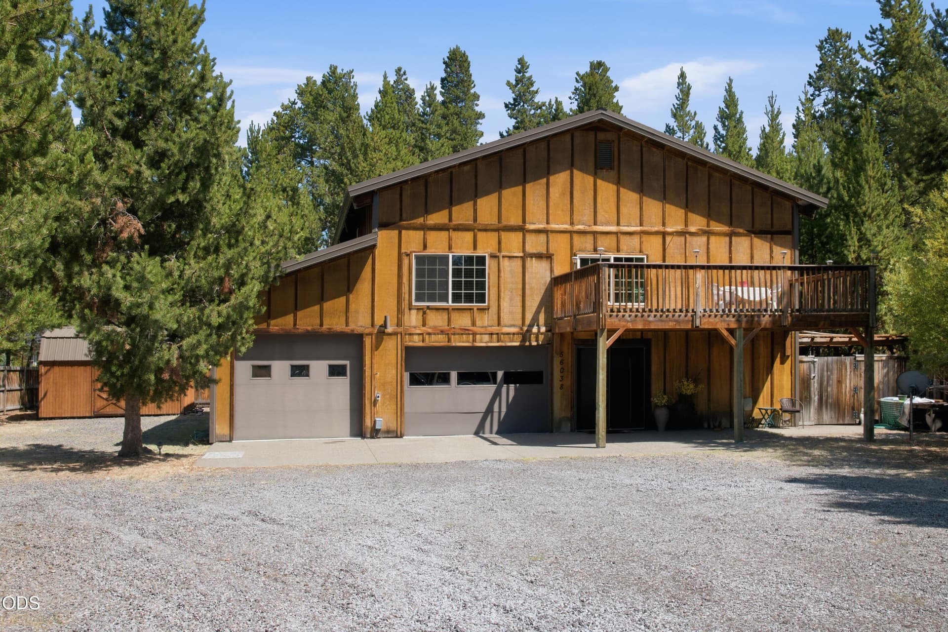 black duck front of house. Photo 1 of 41, 56038 Black Duck Road, Bend, OR 97707