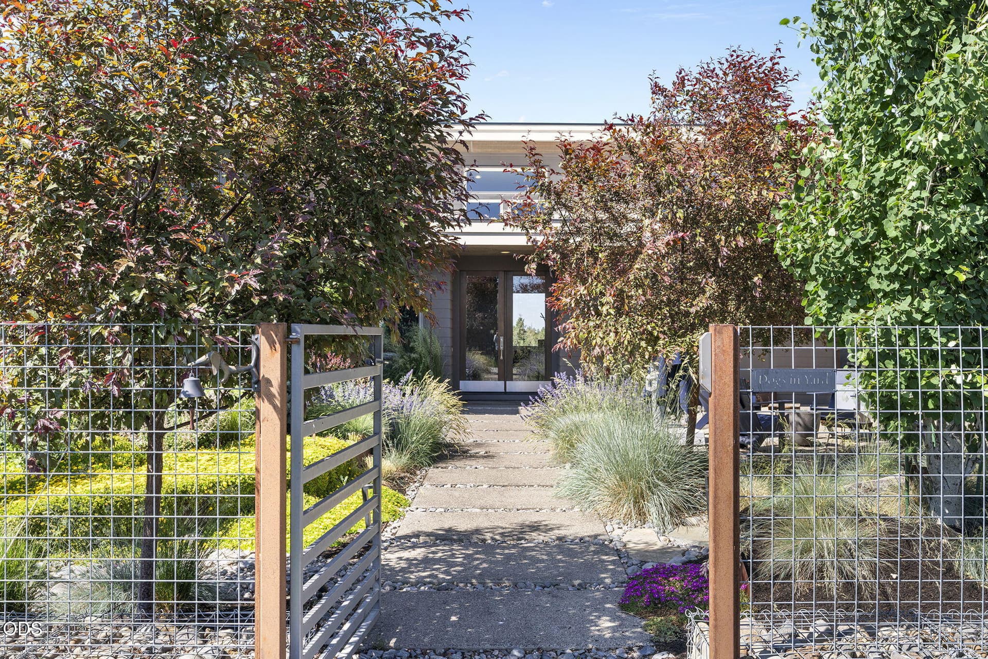 Gated Courtyard Entry. Photo 5 of 63, 23420 Bear Creek Road, Bend, OR 97701