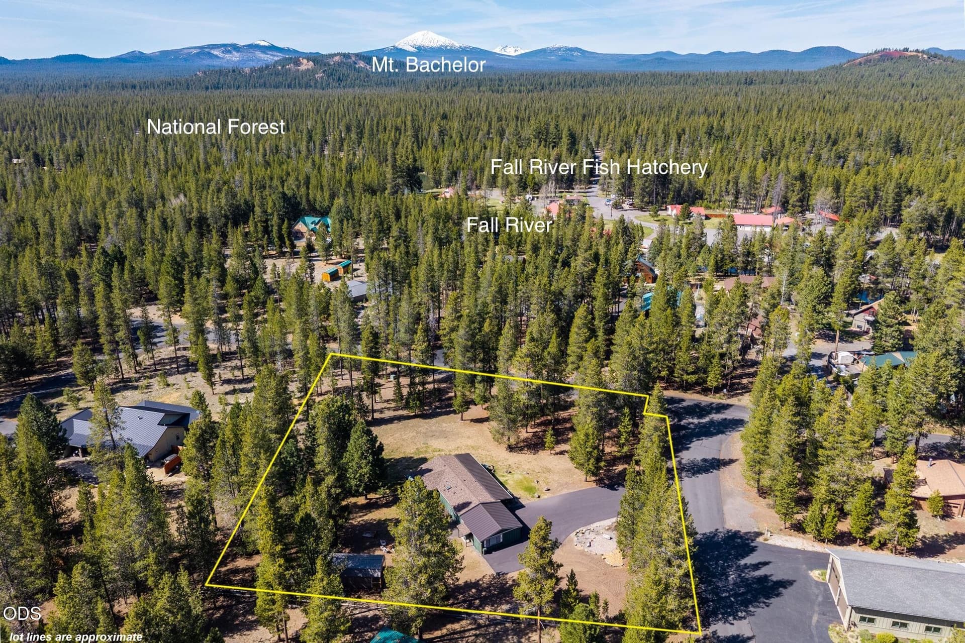 Aerial Map. Photo 4 of 33, 15003 River Loop Drive, Bend, OR 97707