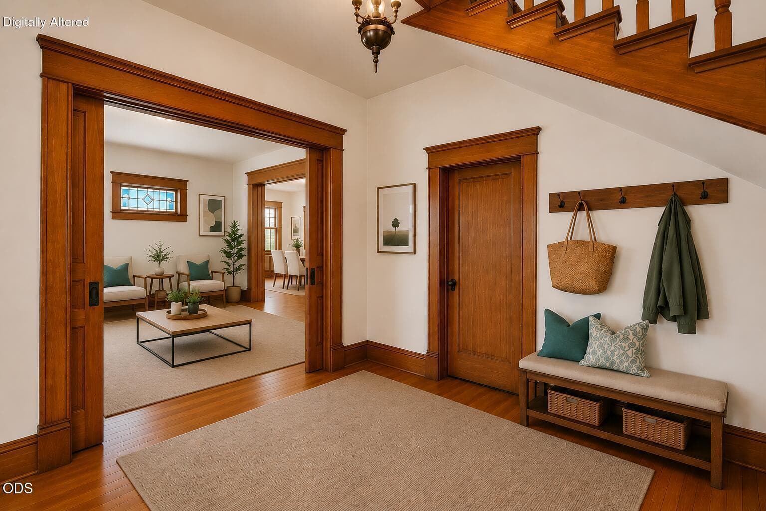 Entry - Virtually Staged. Photo 4 of 67, 451 N Main Street, Ashland, OR 97520