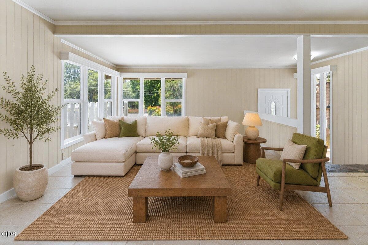 Living Room Staged 2. Photo 3 of 16, 300 Sunrise Avenue, Medford, OR 97504