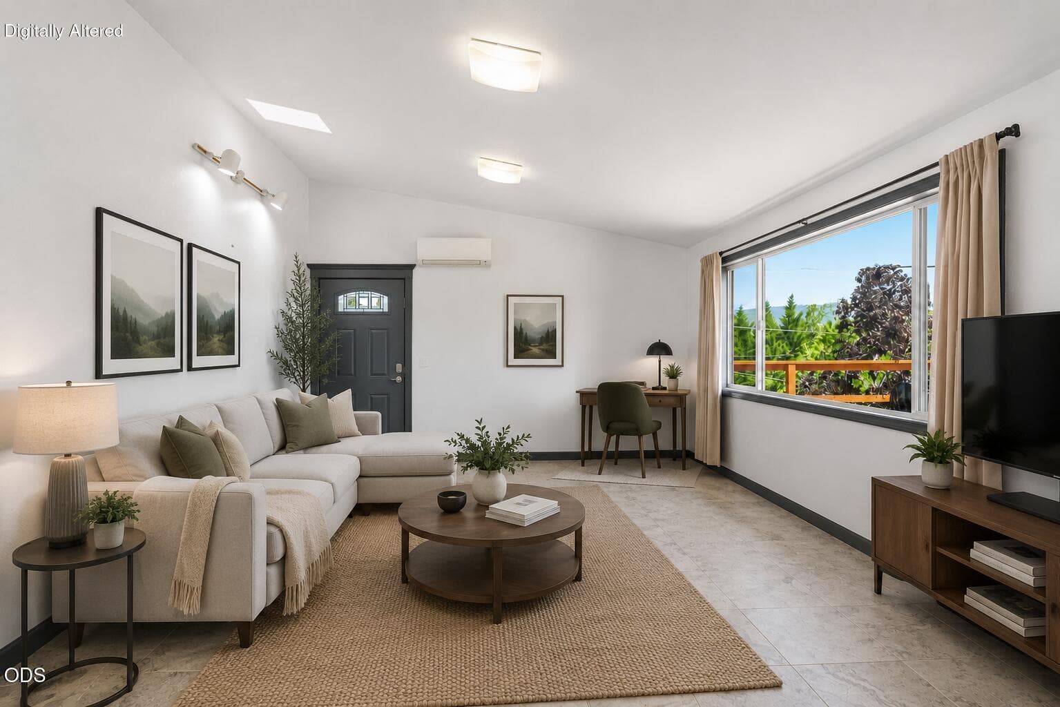 Apt 3 Living Area - Virtually Staged. Photo 3 of 51, 326 N Main Street, Ashland, OR 97520