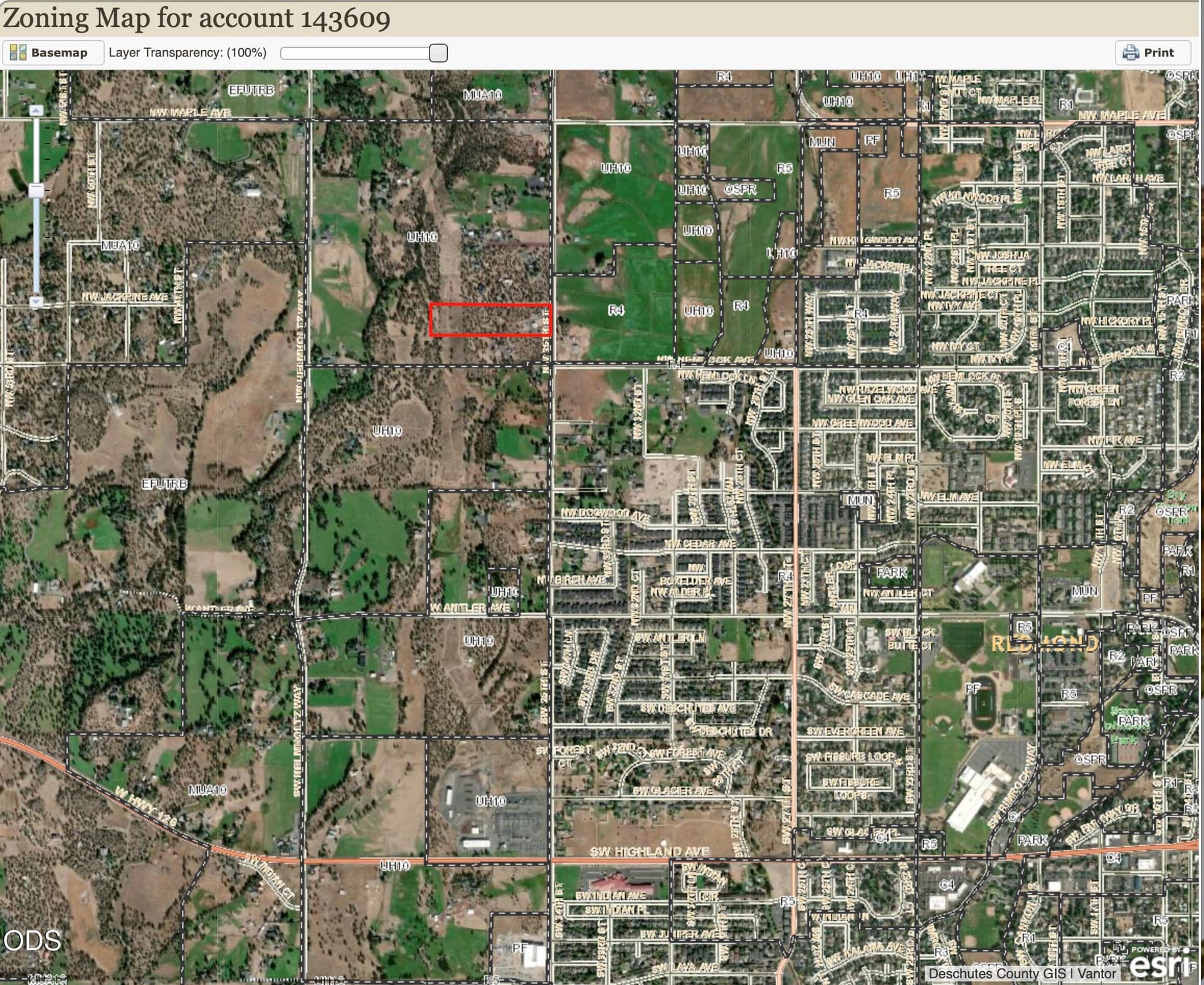 County Map. Photo 1 of 19, 935 NW 35th, Redmond, OR 97756