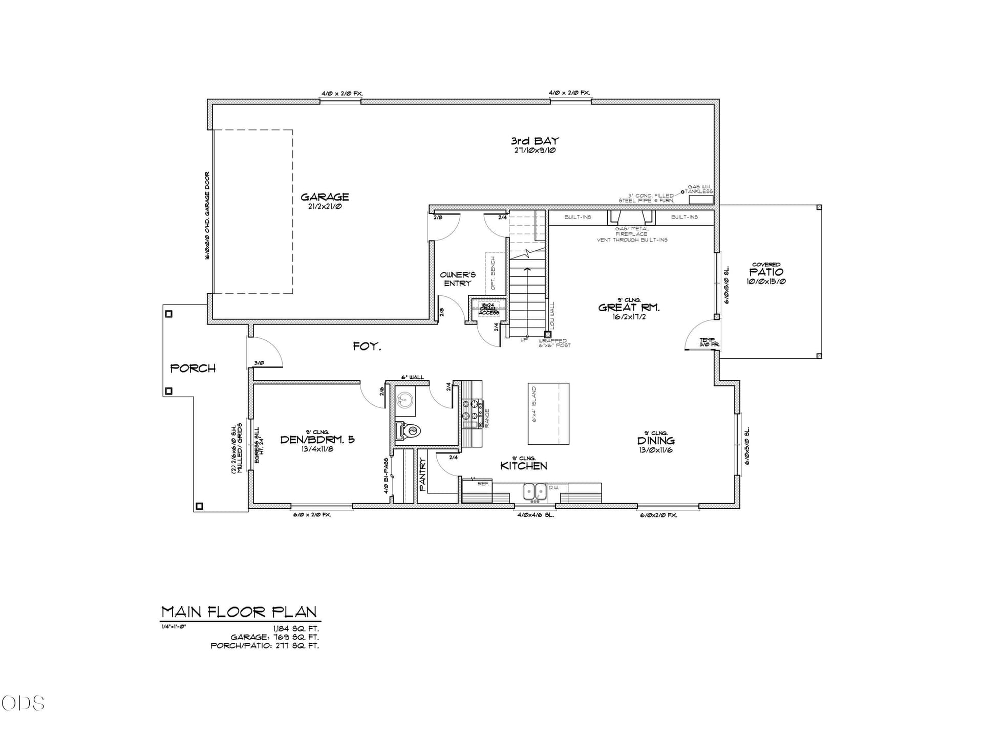 SV50 MAIN FLOOR PLAN. Photo 4 of 5, 62586 NE Loomis Place Unit 50, Bend, OR 97701