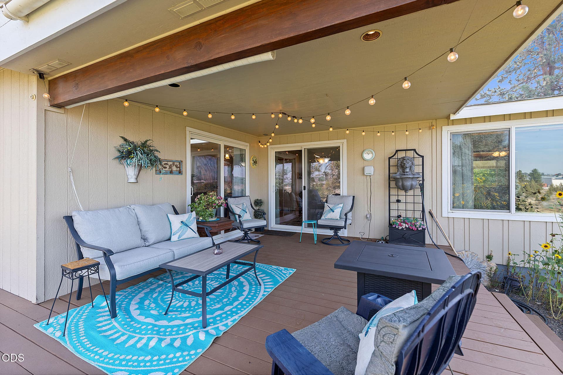 Back Patio. Photo 3 of 42, 1604 S Adams Drive, Madras, OR 97741