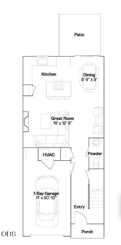 Harlow 1st floor. Photo 2 of 19, 708 NW Walnut Avenue, Redmond, OR 97756