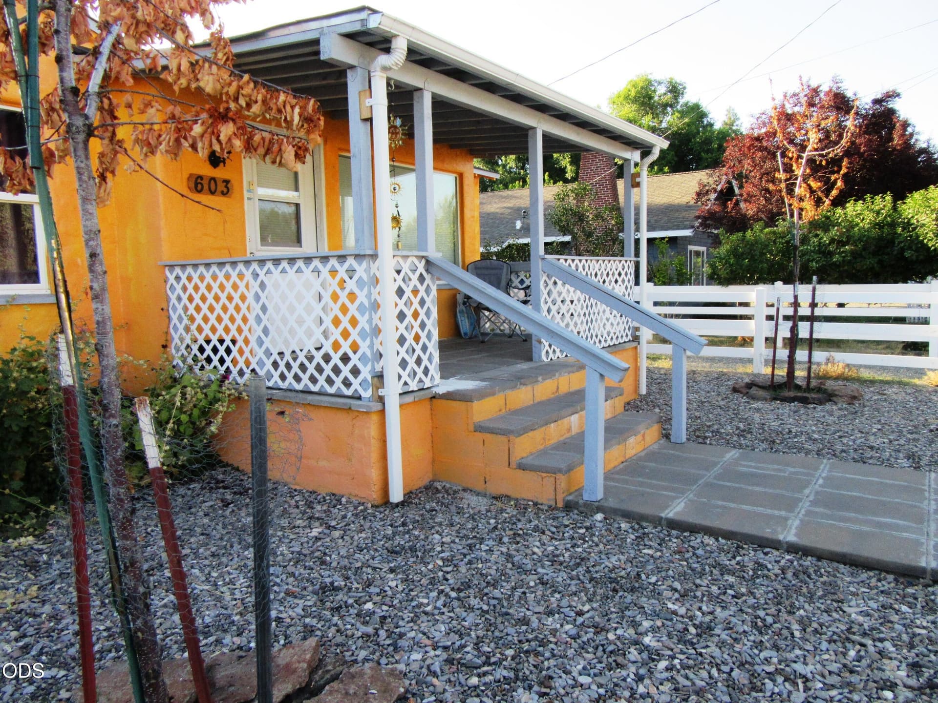 Side view of fornt w landscaping. Photo 4 of 39, 603 N East Street, Alturas, CA 96101