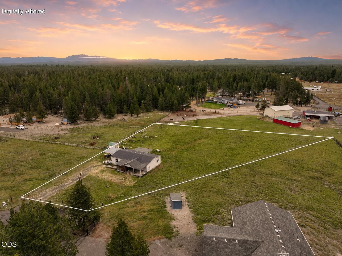 Aerial. Photo 3 of 20, 145309 Gait Court, La Pine, OR 97739