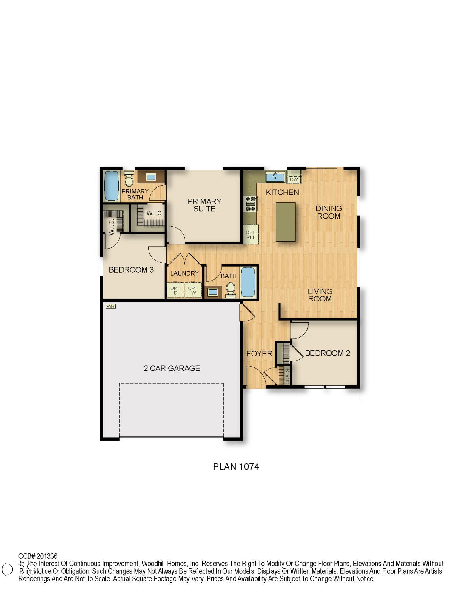 Primrose floor plan. Photo 2 of 15, 570 NE McGee Street, Madras, OR 97741