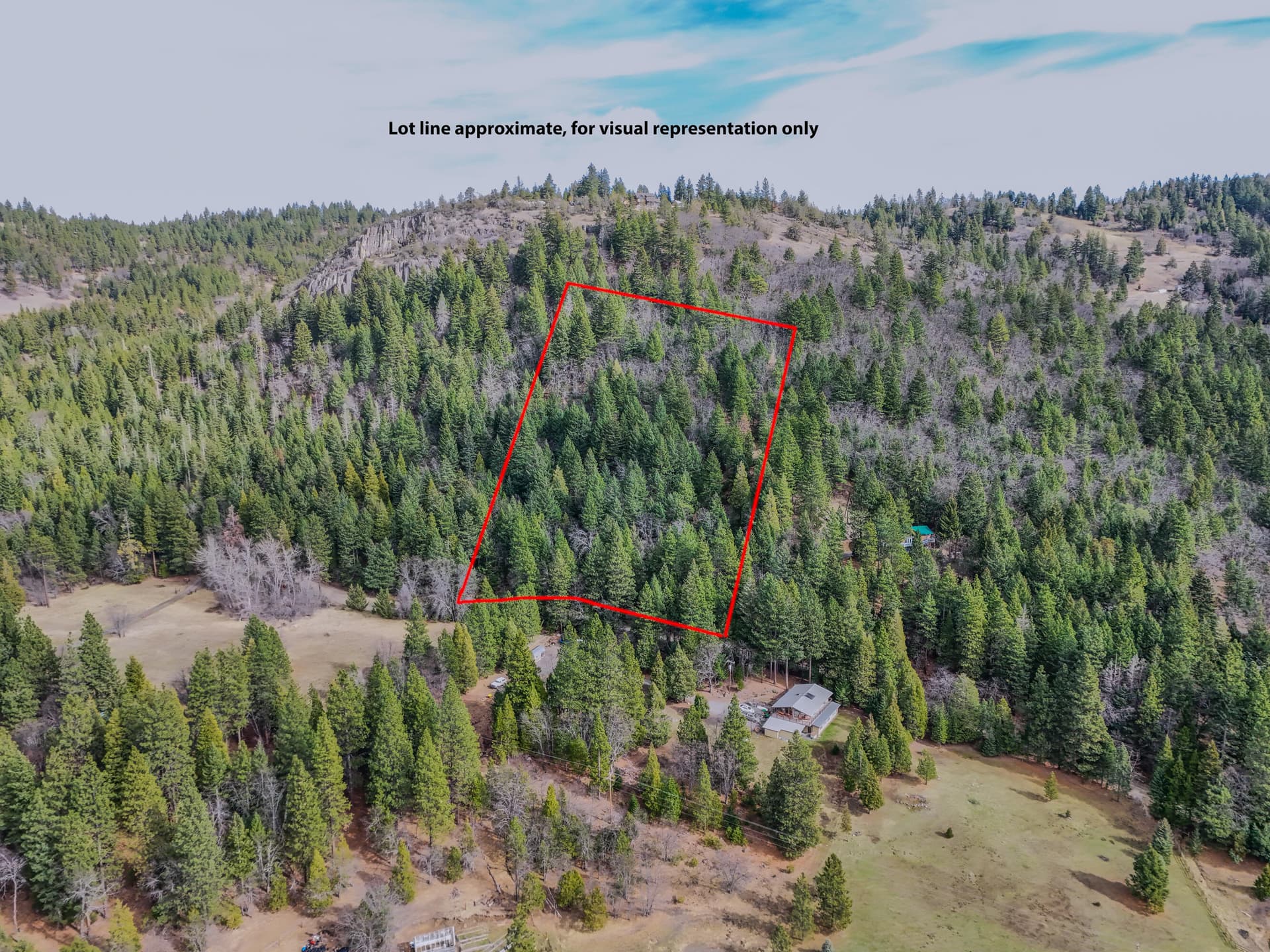 Land Drone Photo. Photo 1 of 25, Tyler Creek Road, Ashland, OR 97520
