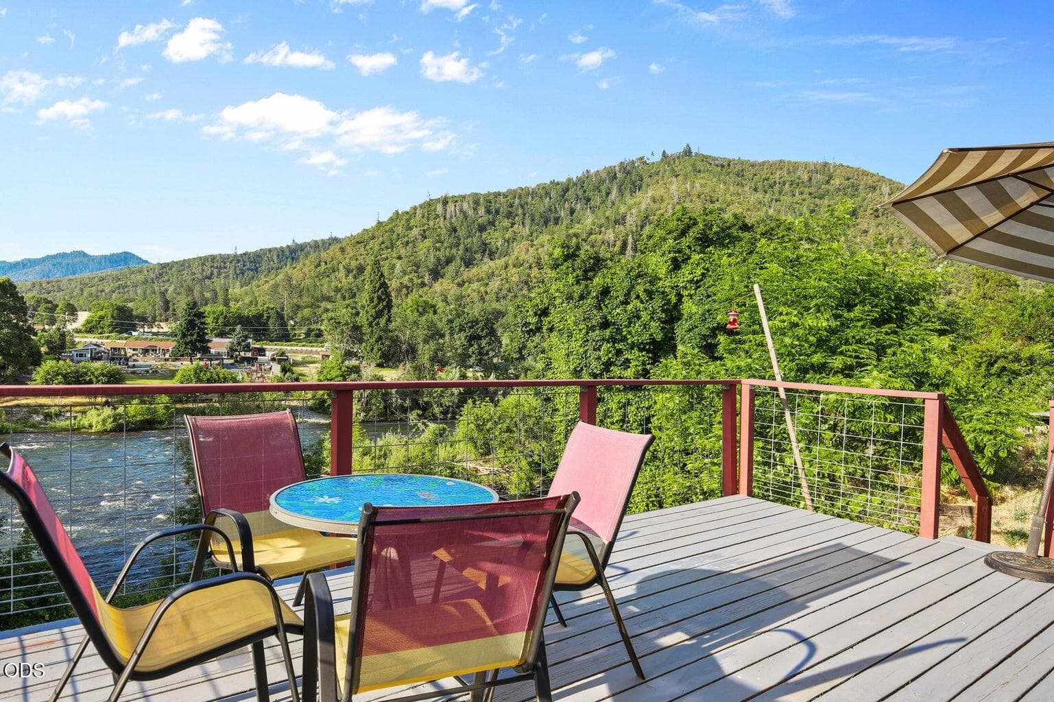 Deck View of River & Mountains. Photo 5 of 26, 284 N 1st Avenue, Gold Hill, OR 97525