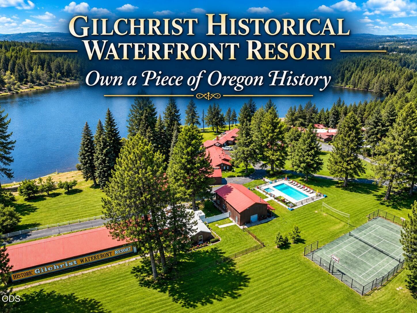 Aerial Photo. Photo 1 of 23, 137930 Whitechrist Drive, Gilchrist, OR 97737
