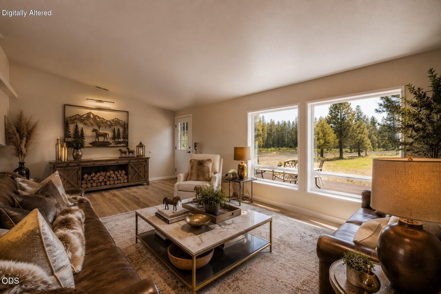 Front room. Photo 3 of 35, 151154 Beal Road, La Pine, OR 97739
