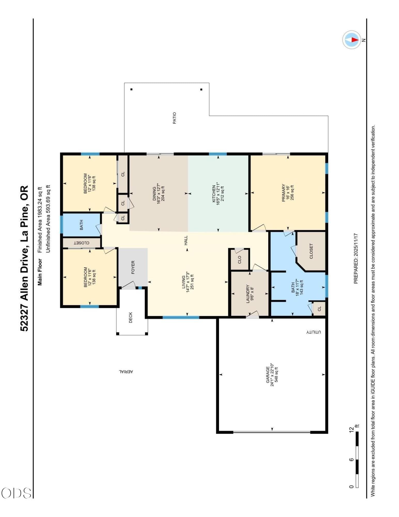 52327 Allen Drive-Floor Plan. Photo 4 of 53, 52327 Allen Drive Unit 5, La Pine, OR 97739