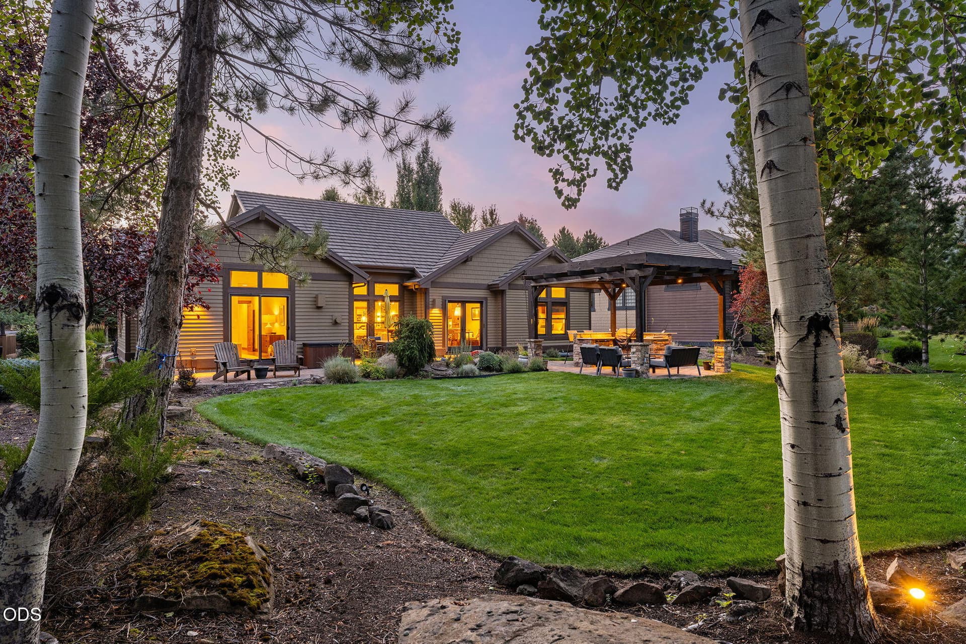 5. Back View Sunset. Photo 5 of 45, 61583 Tam McArthur Loop, Bend, OR 97702
