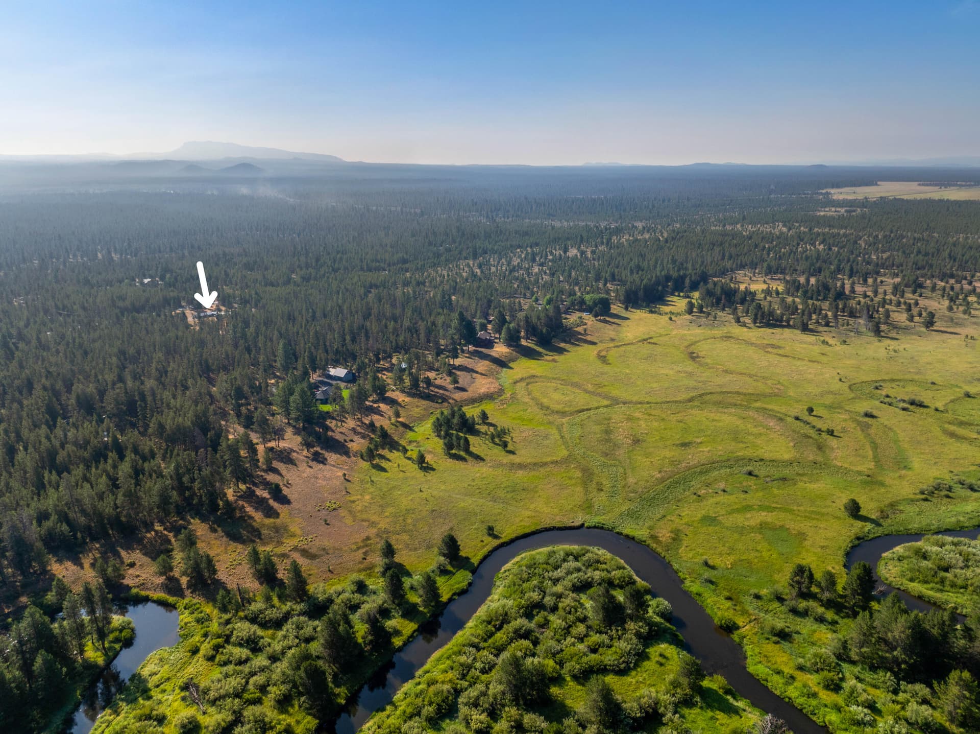 05-Aerial. Photo 3 of 31, 54461 Huntington Road, Bend, OR 97707
