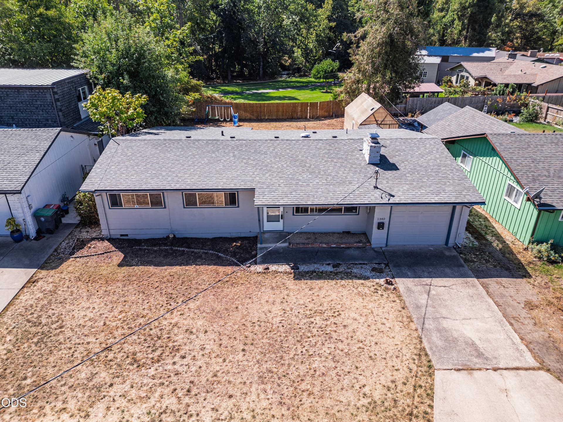 Aerial View. Photo 2 of 43, 1340 Siskiyou Boulevard, Medford, OR 97504