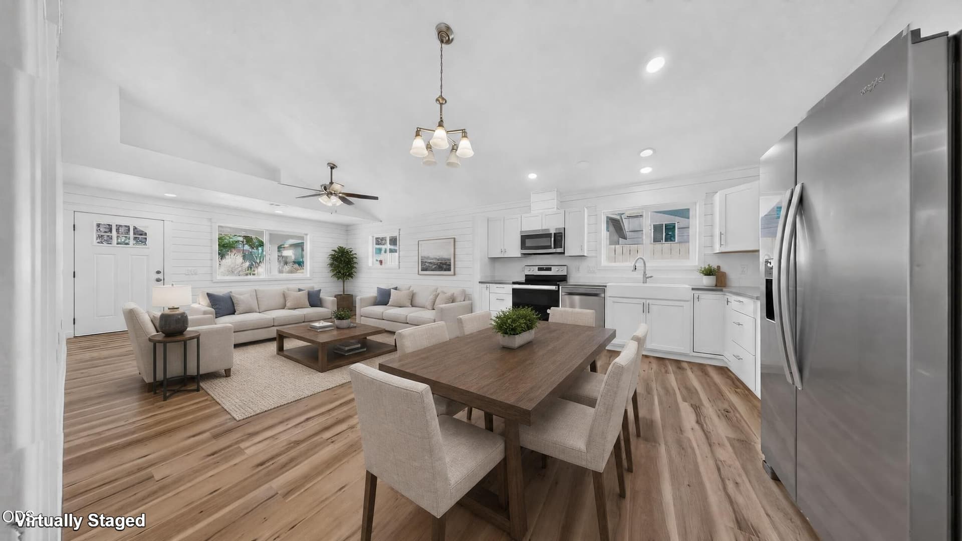 Staged kitchen. Photo 5 of 33, 63266 Vogt Road, Bend, OR 97701