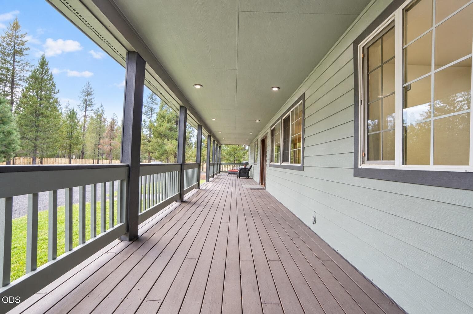 03_Front porch garage view. Photo 4 of 42, 150128 Paul Drive, La Pine, OR 97739