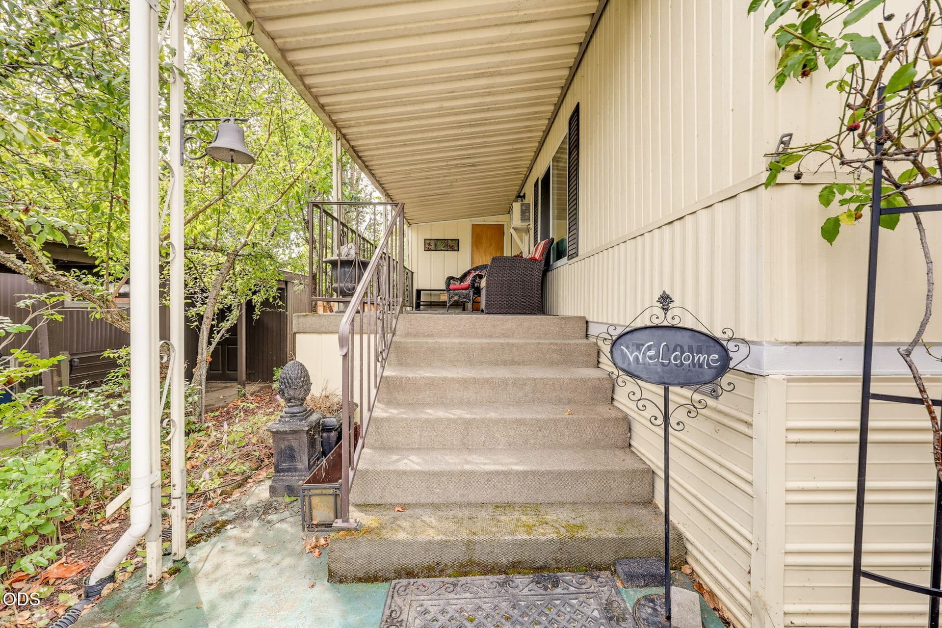 Side porch. Photo 5 of 37, 1055 N 5th Street Unit UNIT 86, Jacksonville, OR 97530