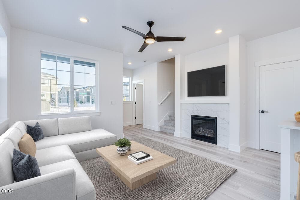 Great room. Photo 3 of 14, 20748 SE Scout Place, Bend, OR 97702