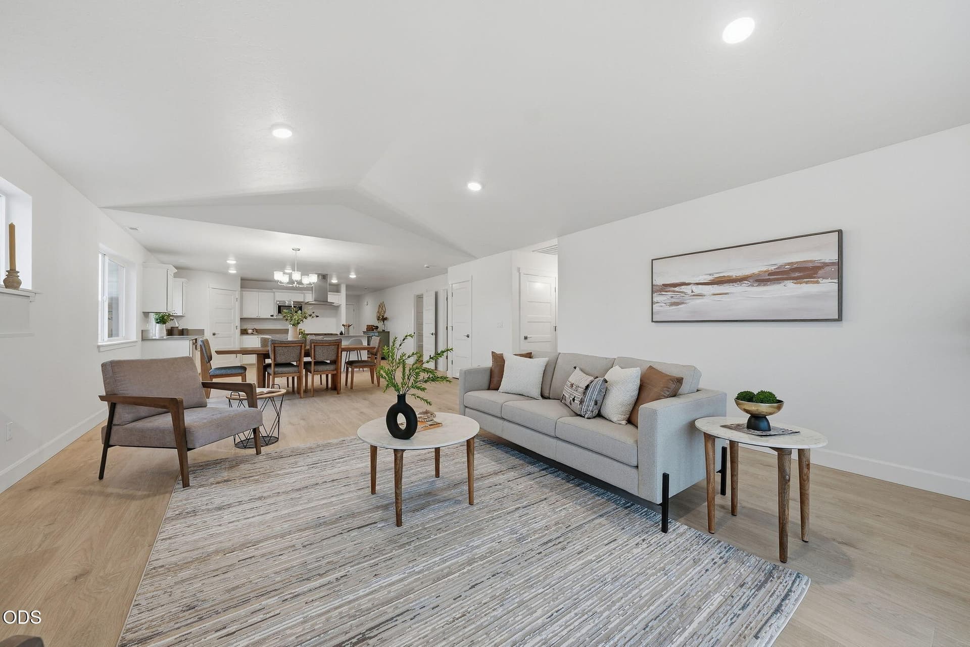 Vaulted ceilings. Photo 5 of 25, 4098 SW Pumice Avenue Unit 77, Redmond, OR 97756