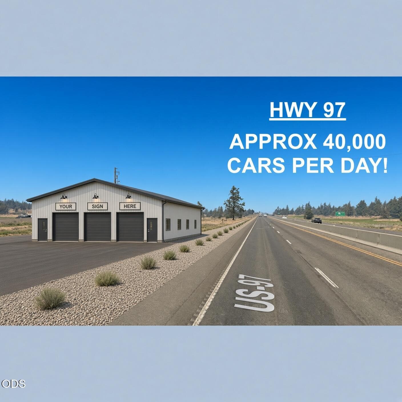 HWY 97 left. Photo 1 of 6, 65315 N Highway 97, Bend, OR 97701