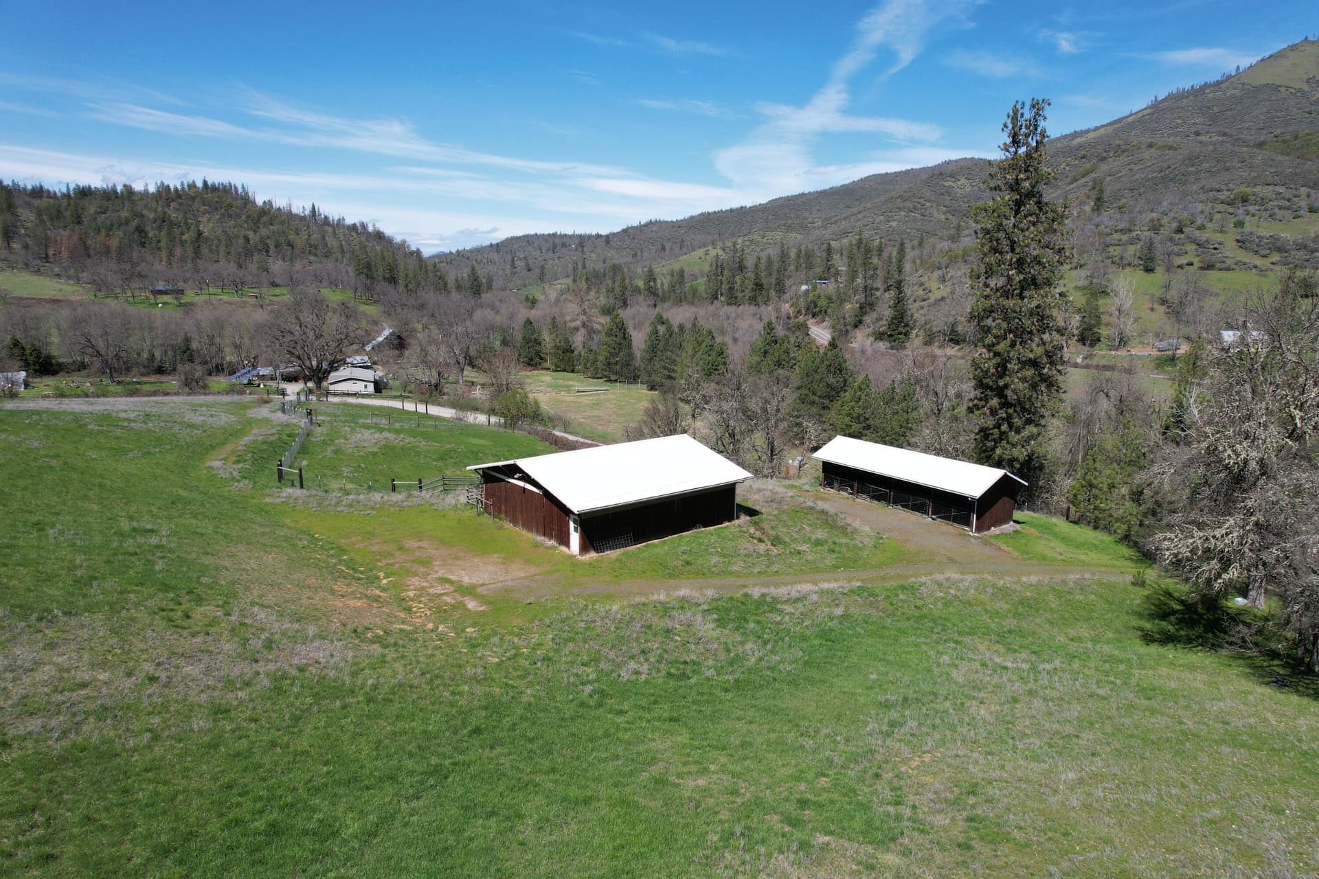 barn and equip shelter. Photo 4 of 102, 71 Yale Creek Road, Jacksonville, OR 97530