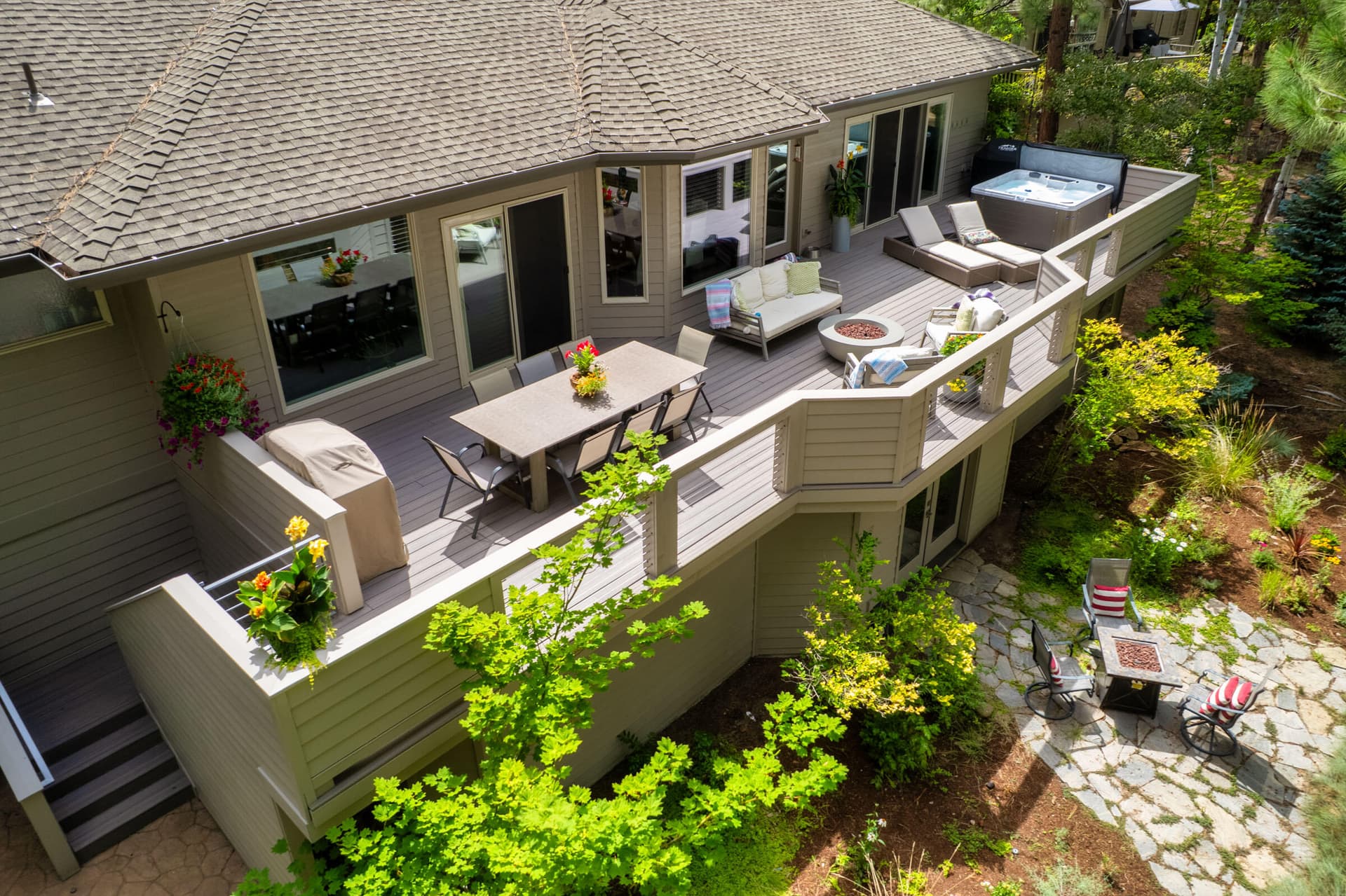 Entertainment back deck. Photo 1 of 45, 2610 NW Morris Court, Bend, OR 97703