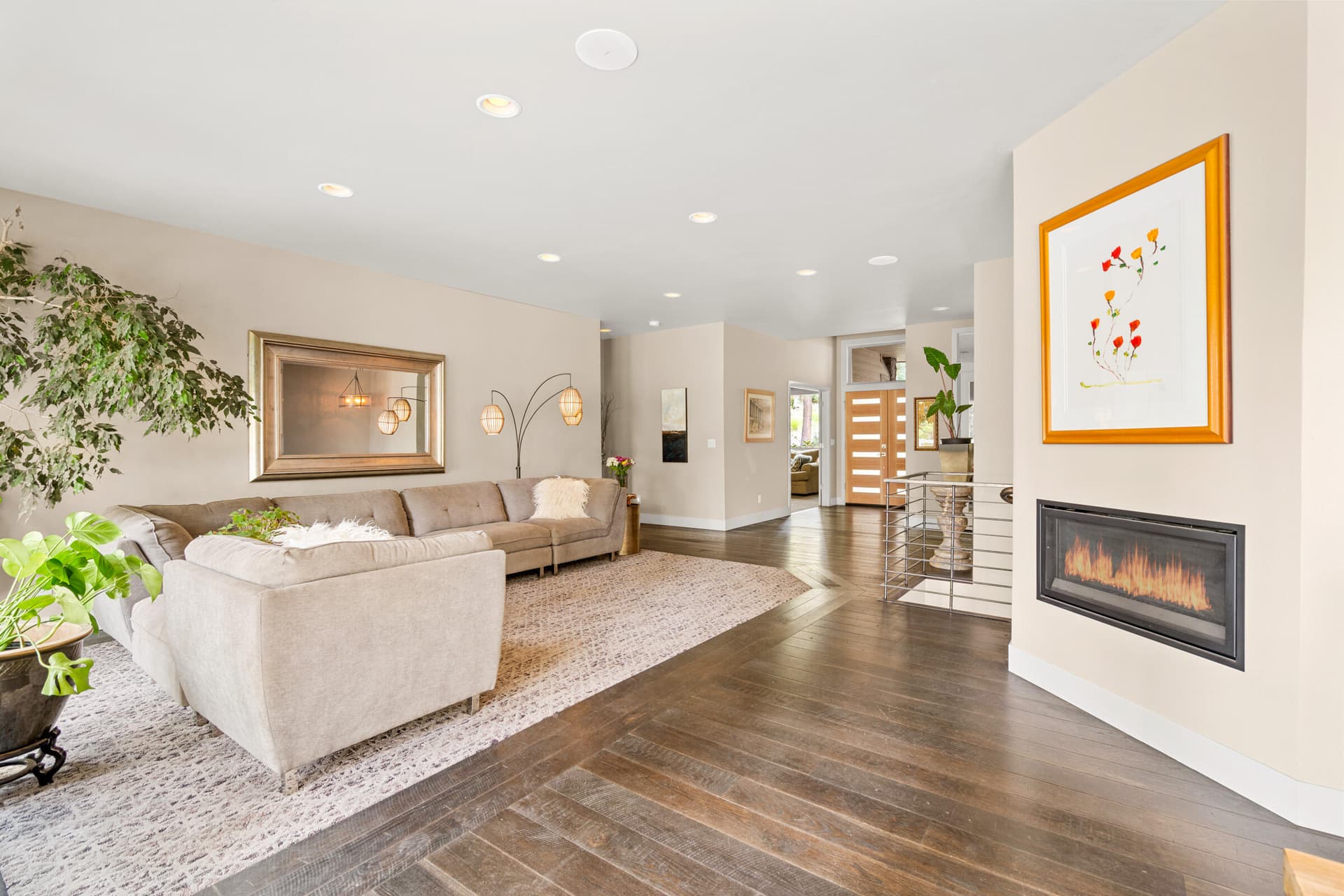 Living room. Photo 4 of 45, 2610 NW Morris Court, Bend, OR 97703