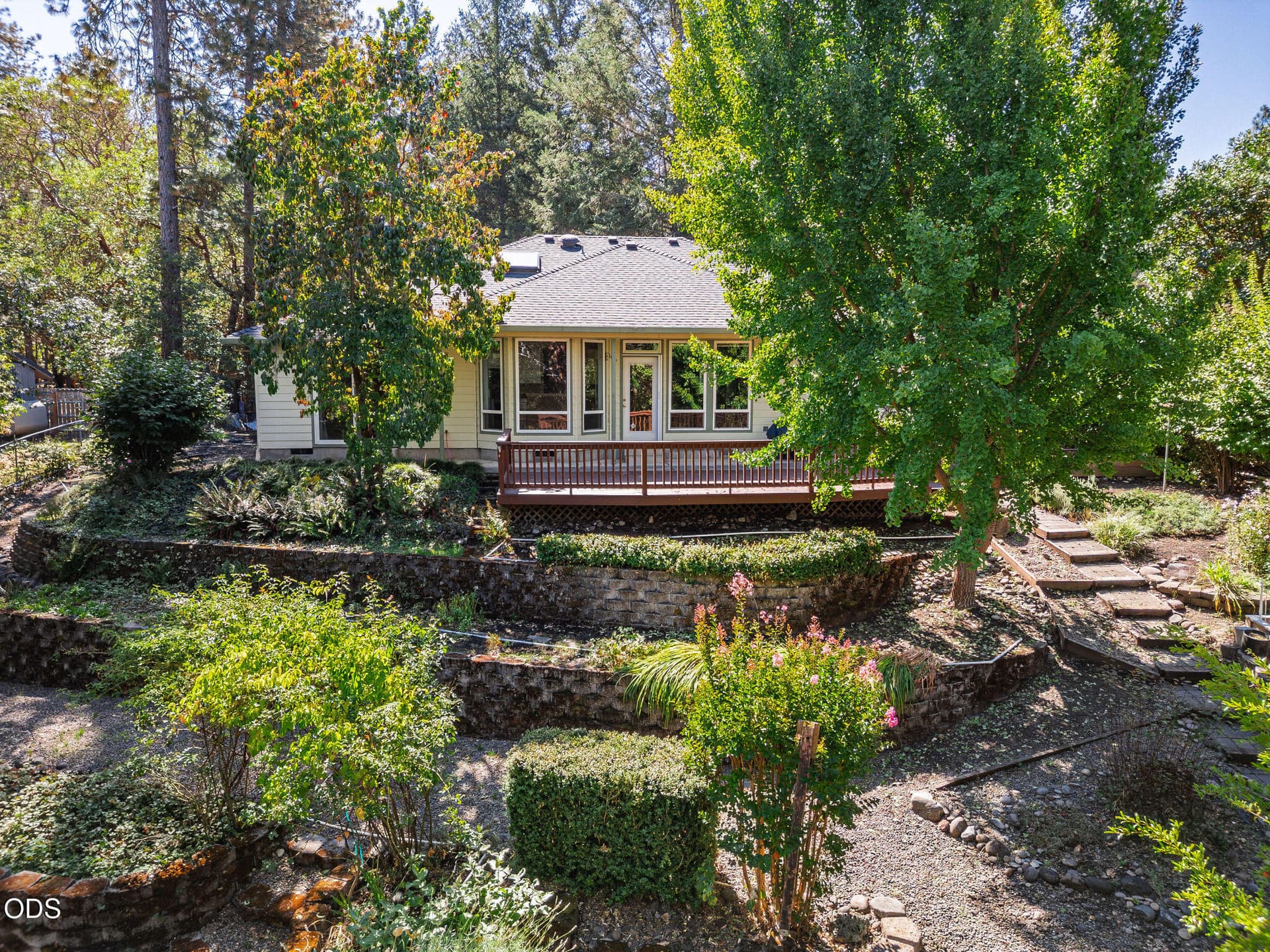 View ofhome from the back. Photo 1 of 74, 1946 Lampman Road, Gold Hill, OR 97525