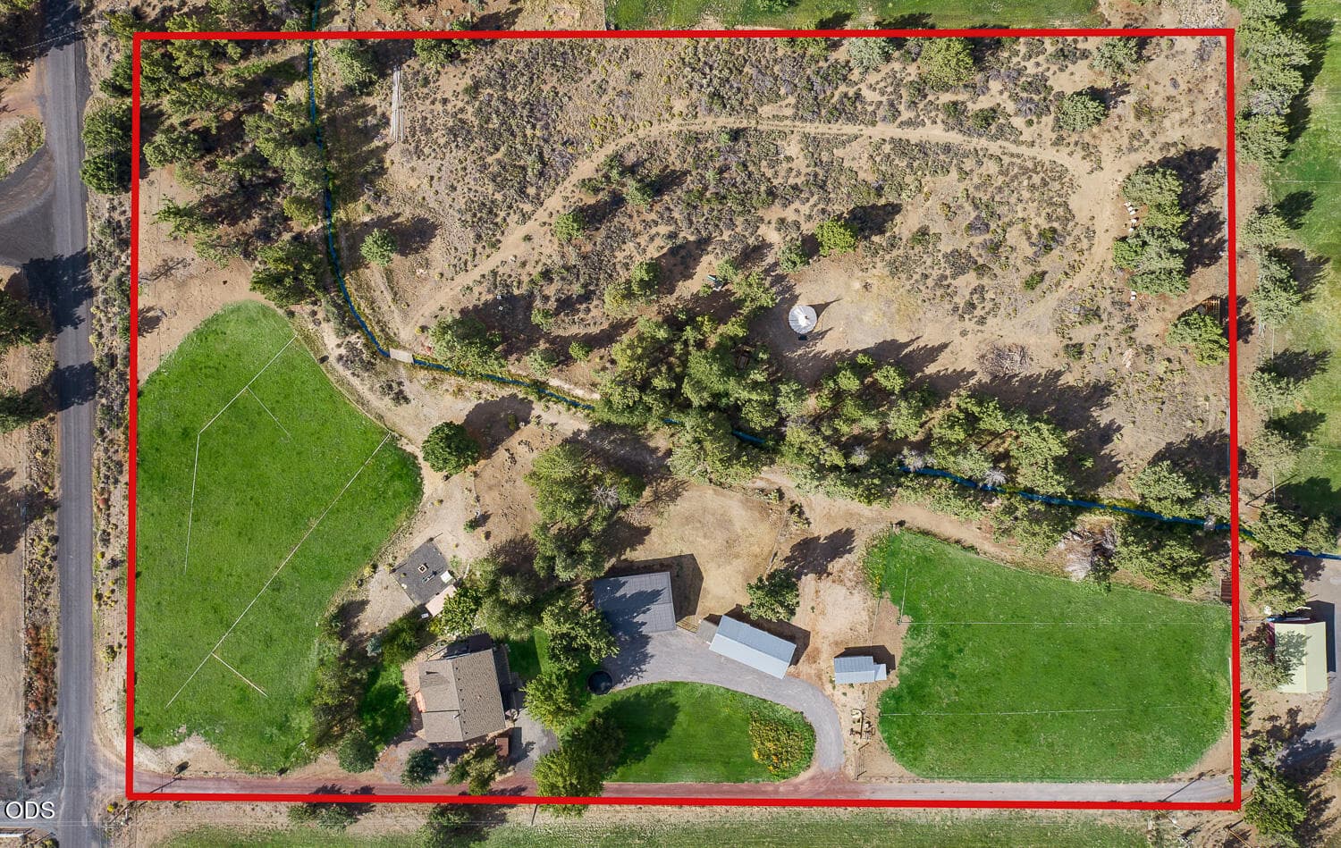 OReilly_20260921_Aerial_3_0501_b_Lined_7. Photo 2 of 39, 64160 Pioneer Loop, Bend, OR 97701