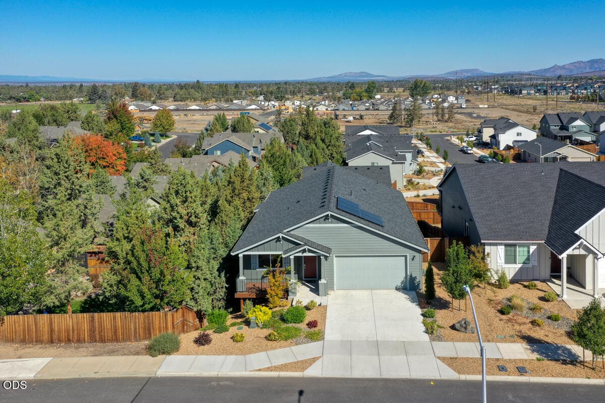 02_Drone front of house. Photo 3 of 35, 4093 SW Reindeer Avenue, Redmond, OR 97756