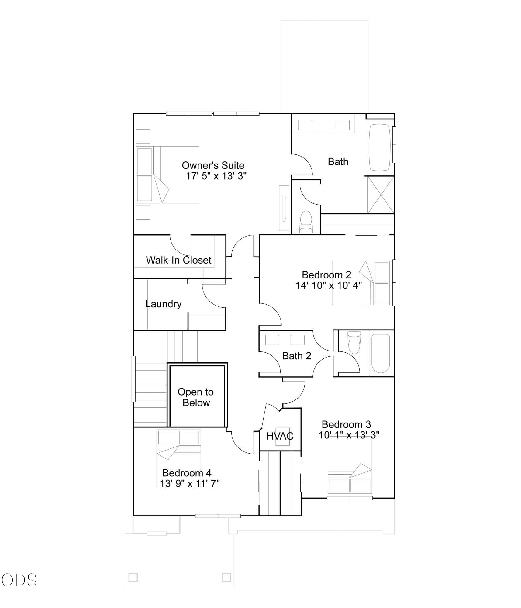 POR_2306_FP_Ashland_SecondFloor_OW_RevR. Photo 3 of 26, 63118 NE Henningsen Pl, Bend, OR 97701