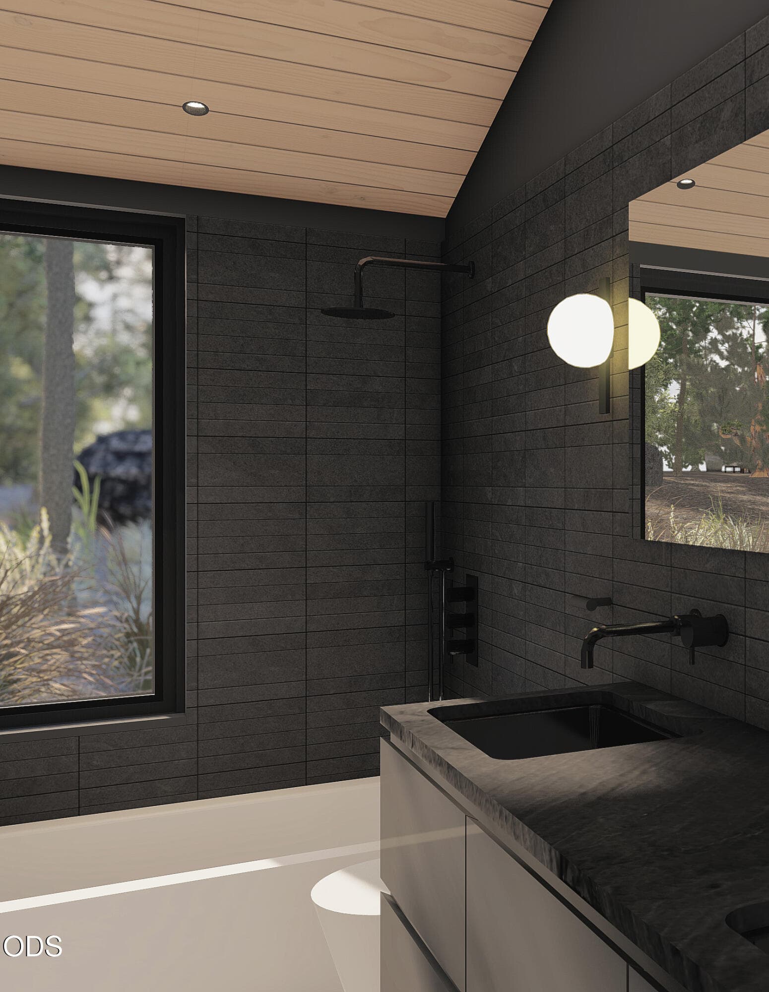 Kids bath. Photo 5 of 16, 69800 Camp Polk Road, Sisters, OR 97759