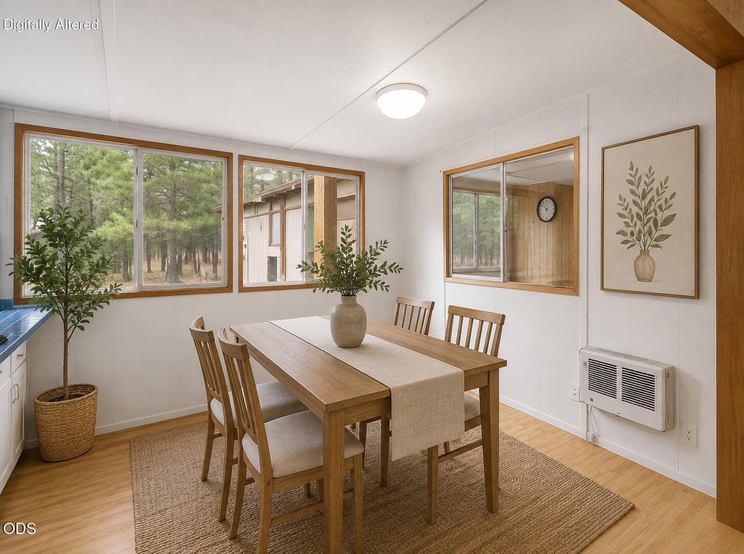 Eating Area Staged. Photo 3 of 23, 52070 Elderberry Lane, La Pine, OR 97739