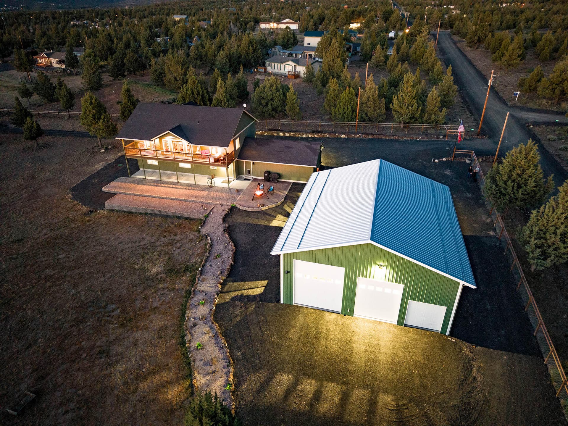 4505 SE Wampum aerial_0144. Photo 5 of 49, 4505 SE Wampum Road, Prineville, OR 97754