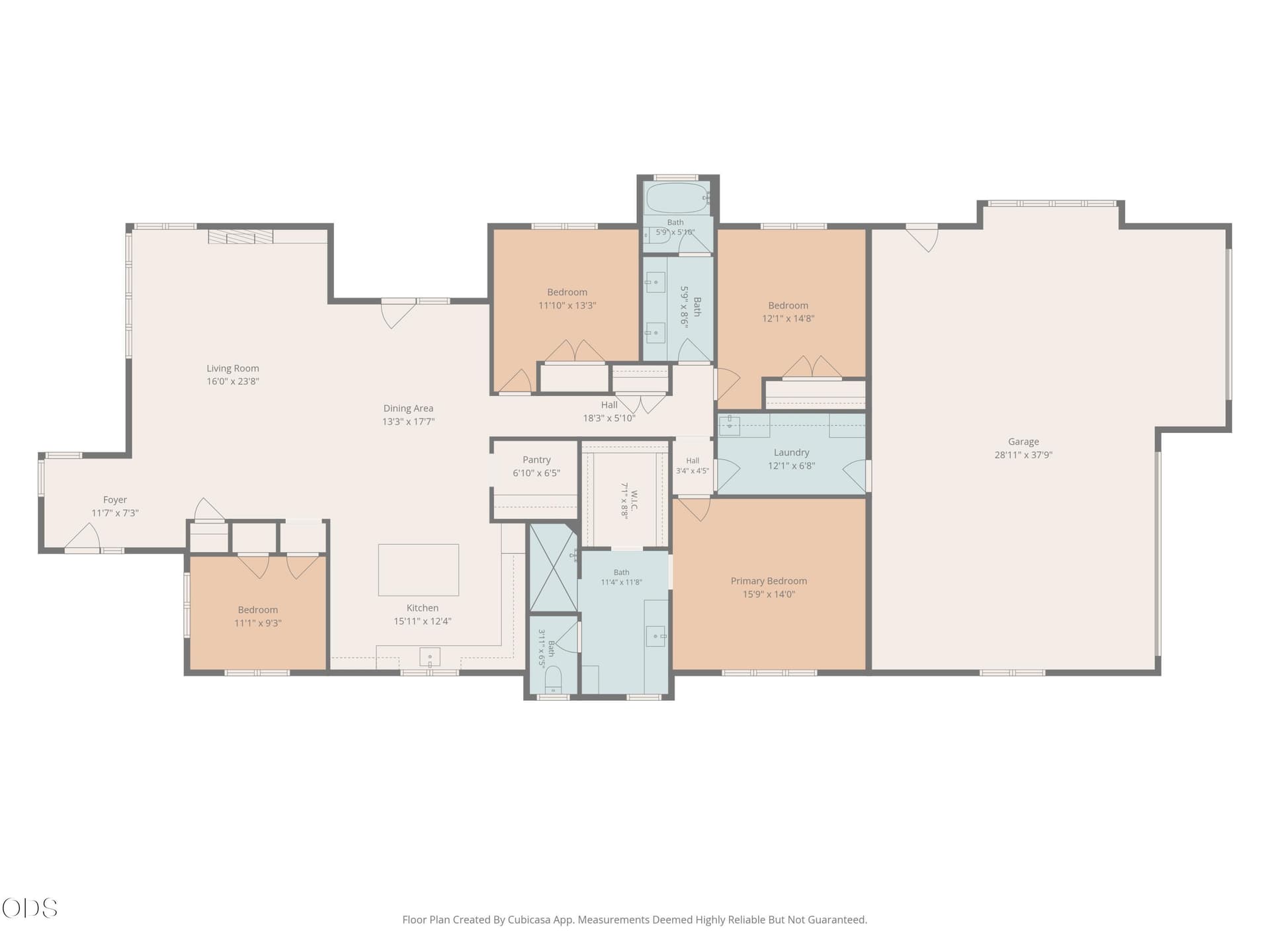 2-Floorplan_1. Photo 3 of 3, 3413 NW Celilo Lane Unit 304, Bend, OR 97703