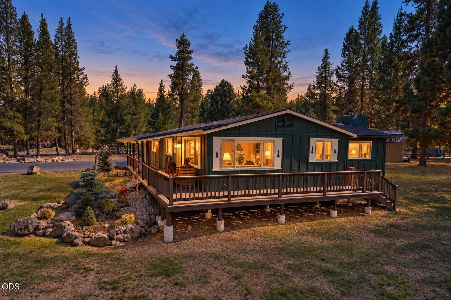 Dusk Photo. Photo 1 of 33, 15003 River Loop Drive, Bend, OR 97707