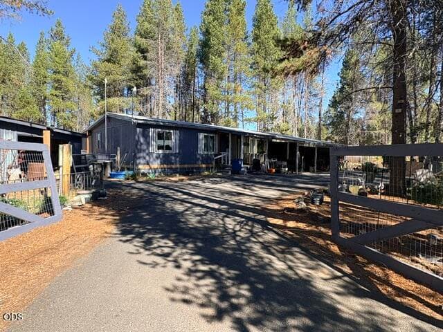 Side view from street. Photo 1 of 53, 136028 U.S. 97, Crescent, OR 97733