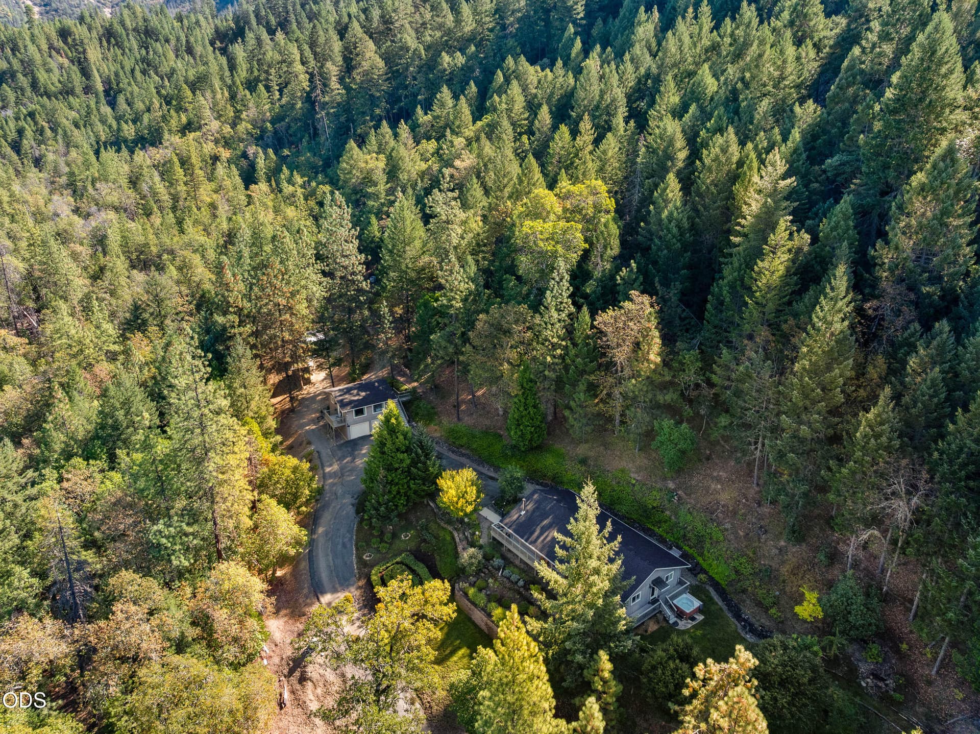 drone 4. Photo 4 of 38, 8129 Thompson Creek Road, Applegate, OR 97530