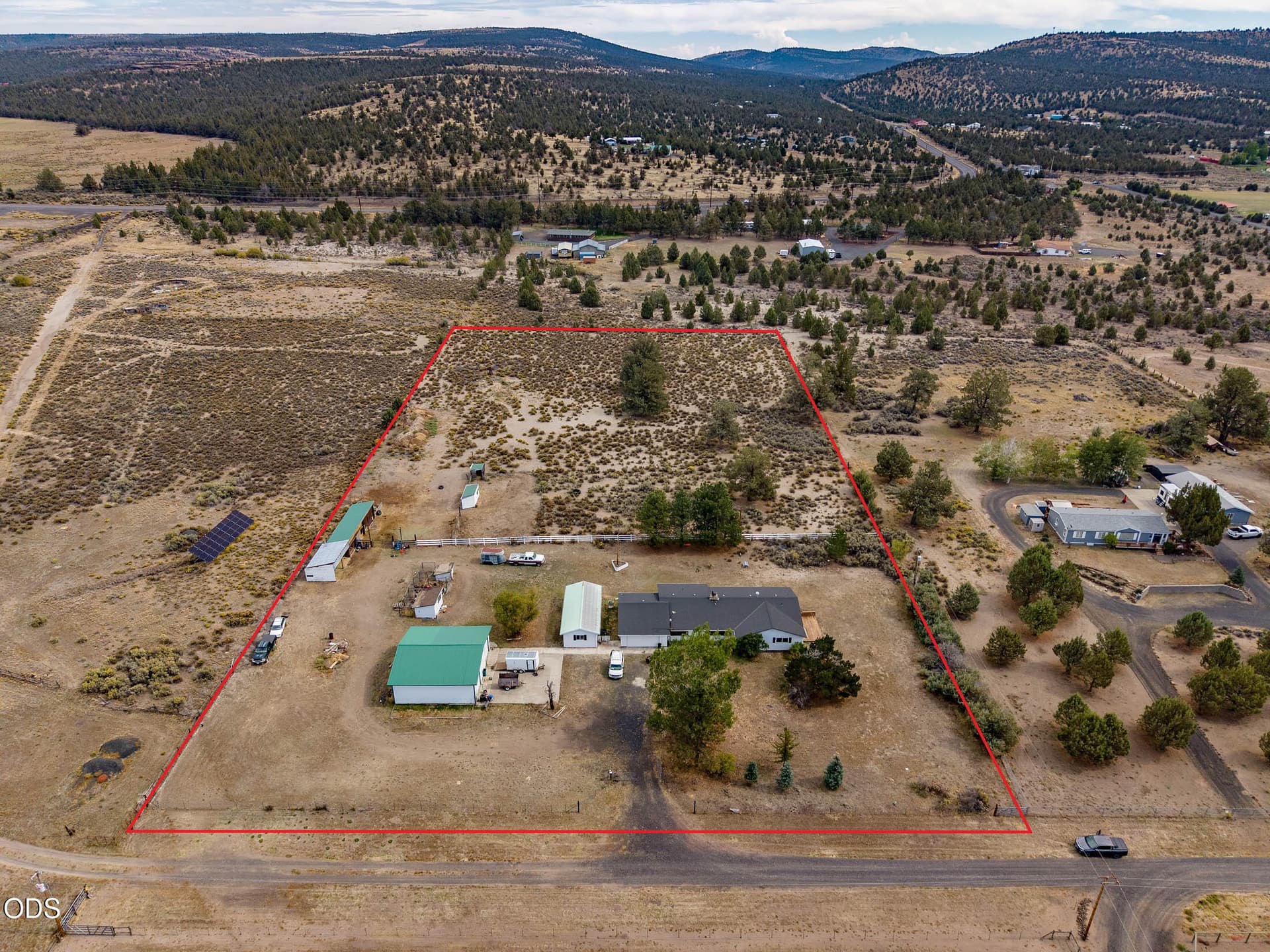 11740 SE Meadow Lark Ct aerial_0105 copy. Photo 2 of 22, 11740 SE Meadowlark Court, Prineville, OR 97754