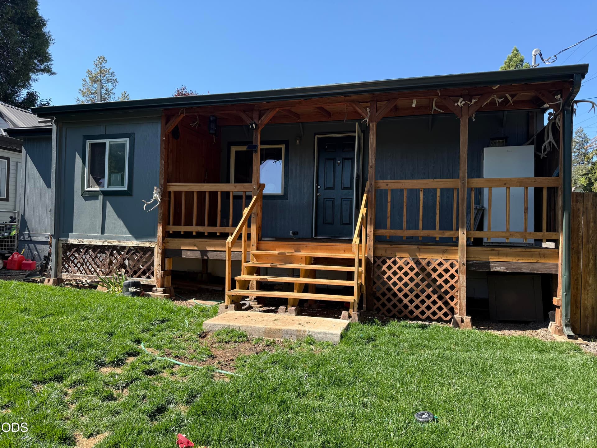 545 back deck. Photo 2 of 25, 545 Laurel Avenue, Butte Falls, OR 97522